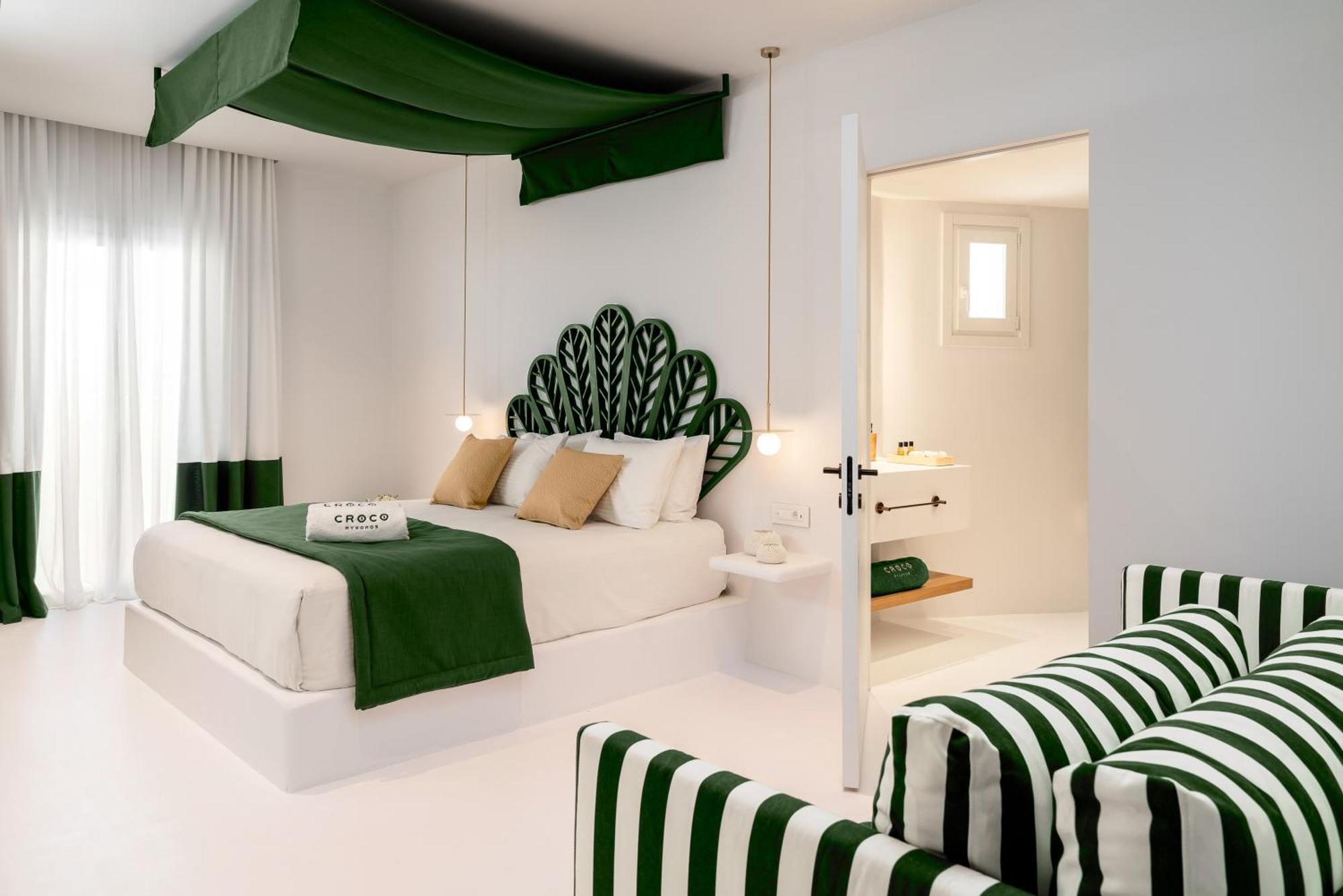 Croco Mykonos Hotell Tourlos Eksteriør bilde