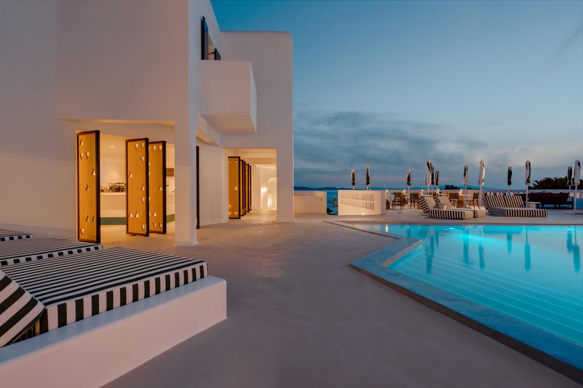 Croco Mykonos Hotell Tourlos Eksteriør bilde