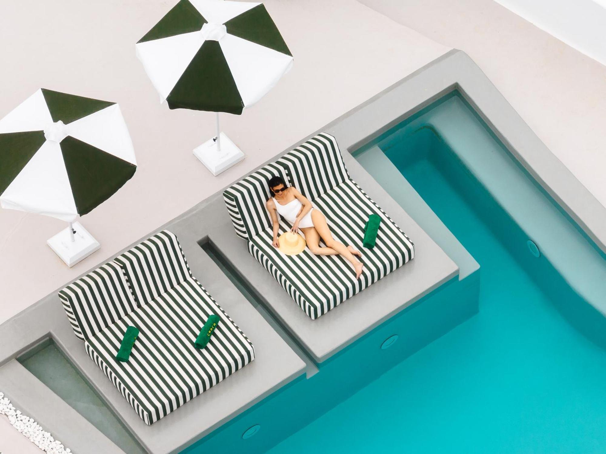 Croco Mykonos Hotell Tourlos Eksteriør bilde