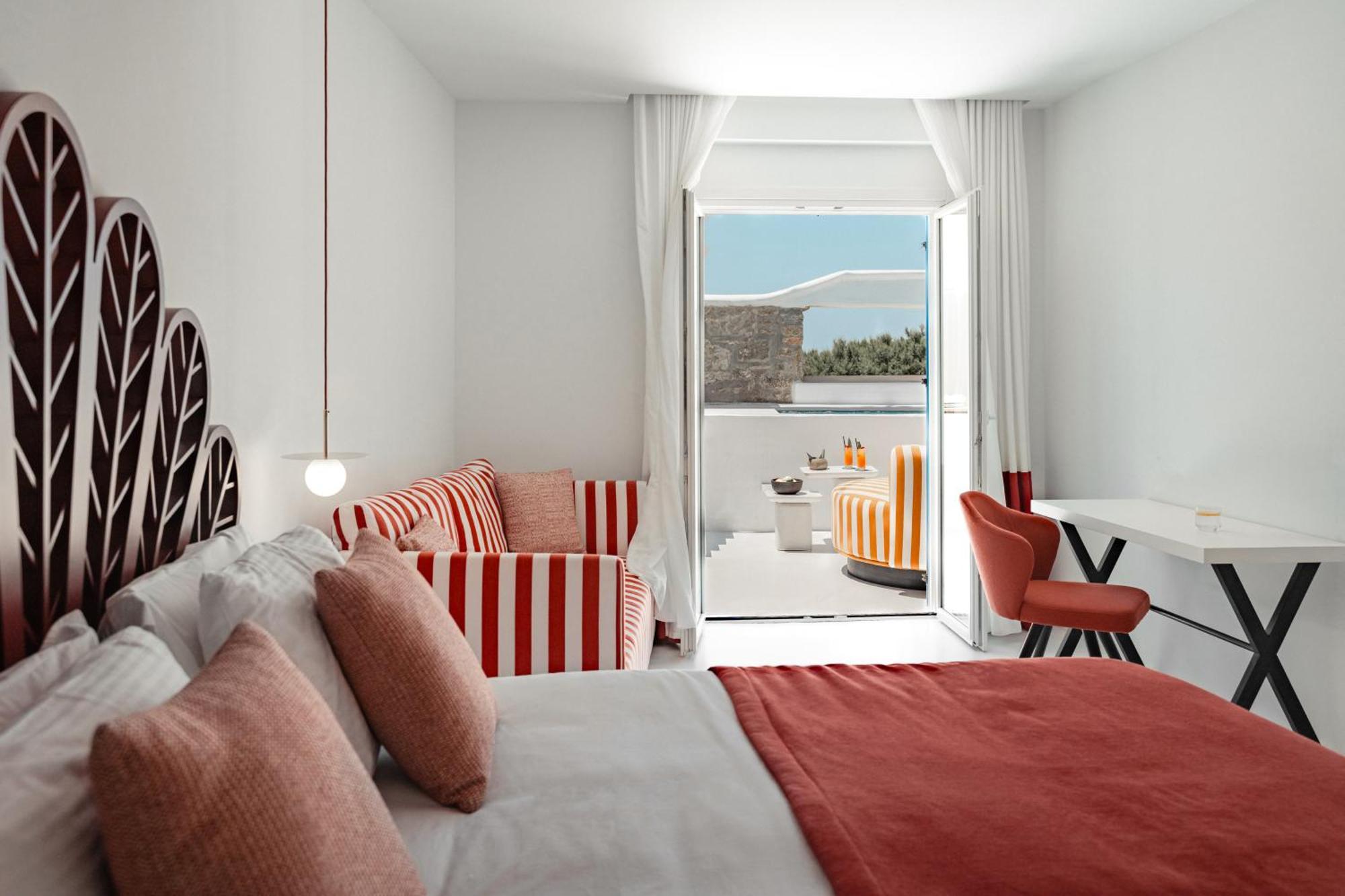 Croco Mykonos Hotell Tourlos Eksteriør bilde