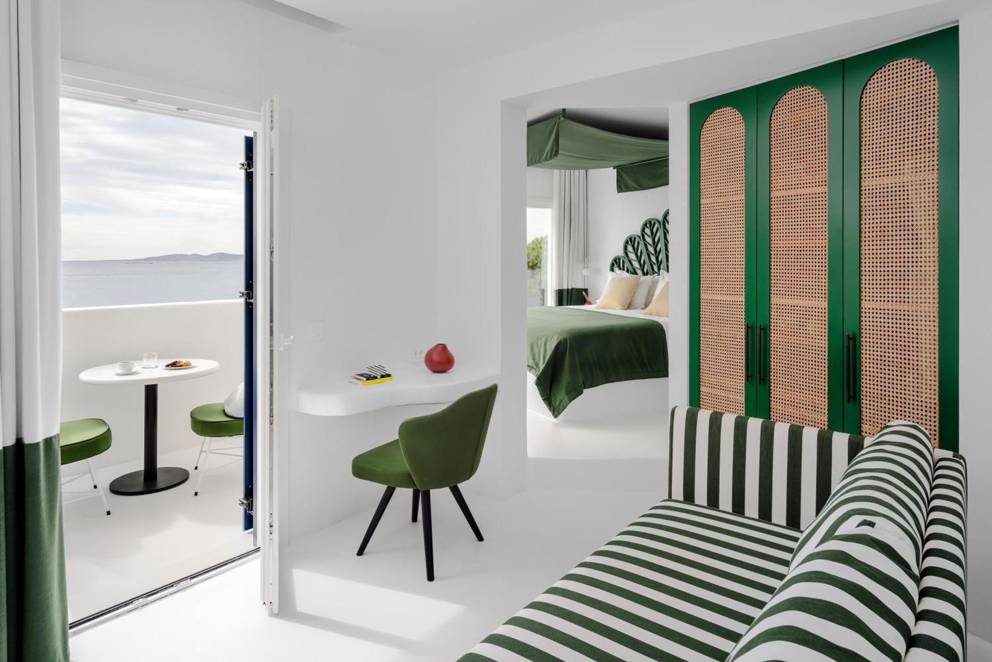Croco Mykonos Hotell Tourlos Eksteriør bilde