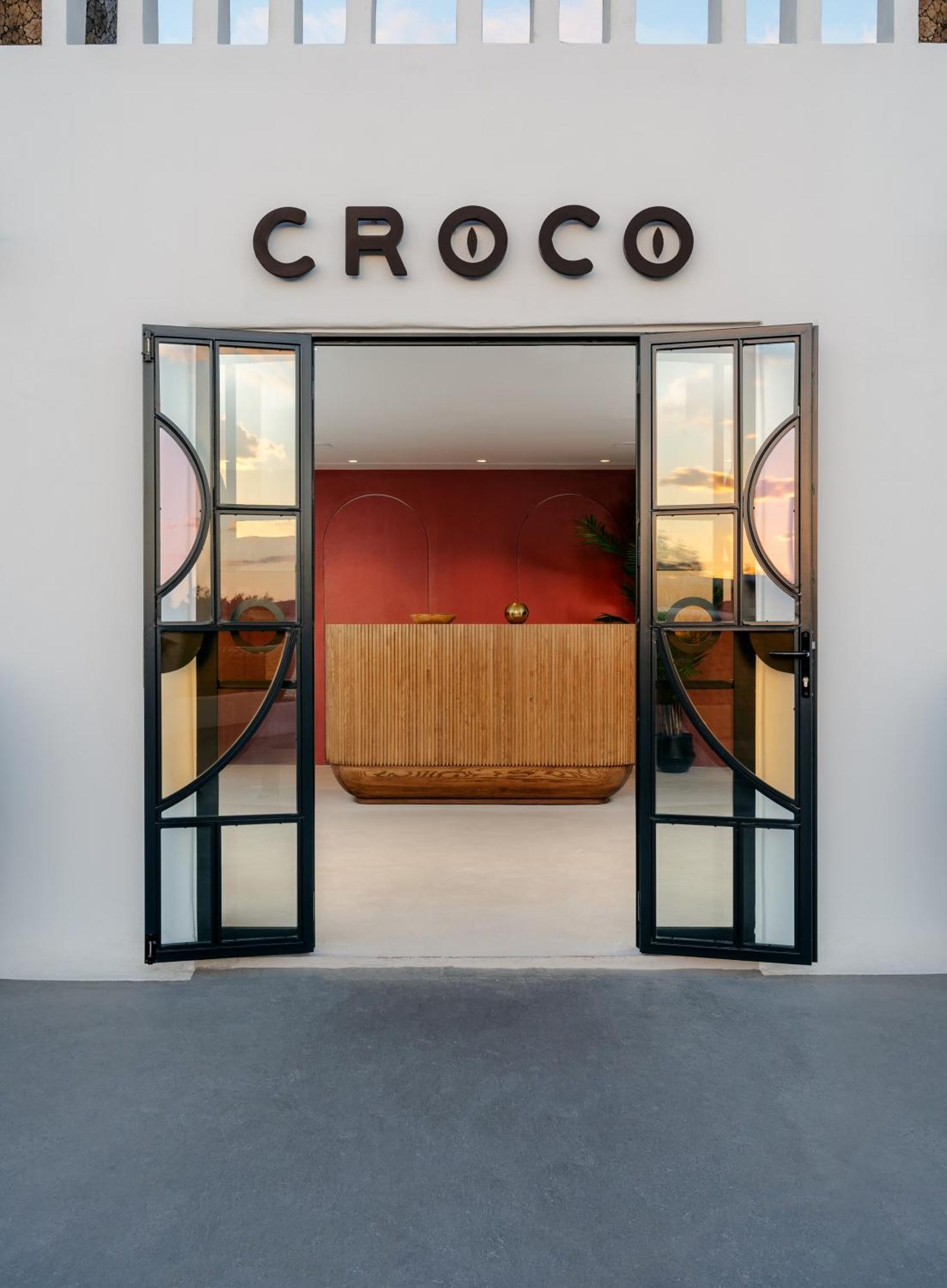 Croco Mykonos Hotell Tourlos Eksteriør bilde