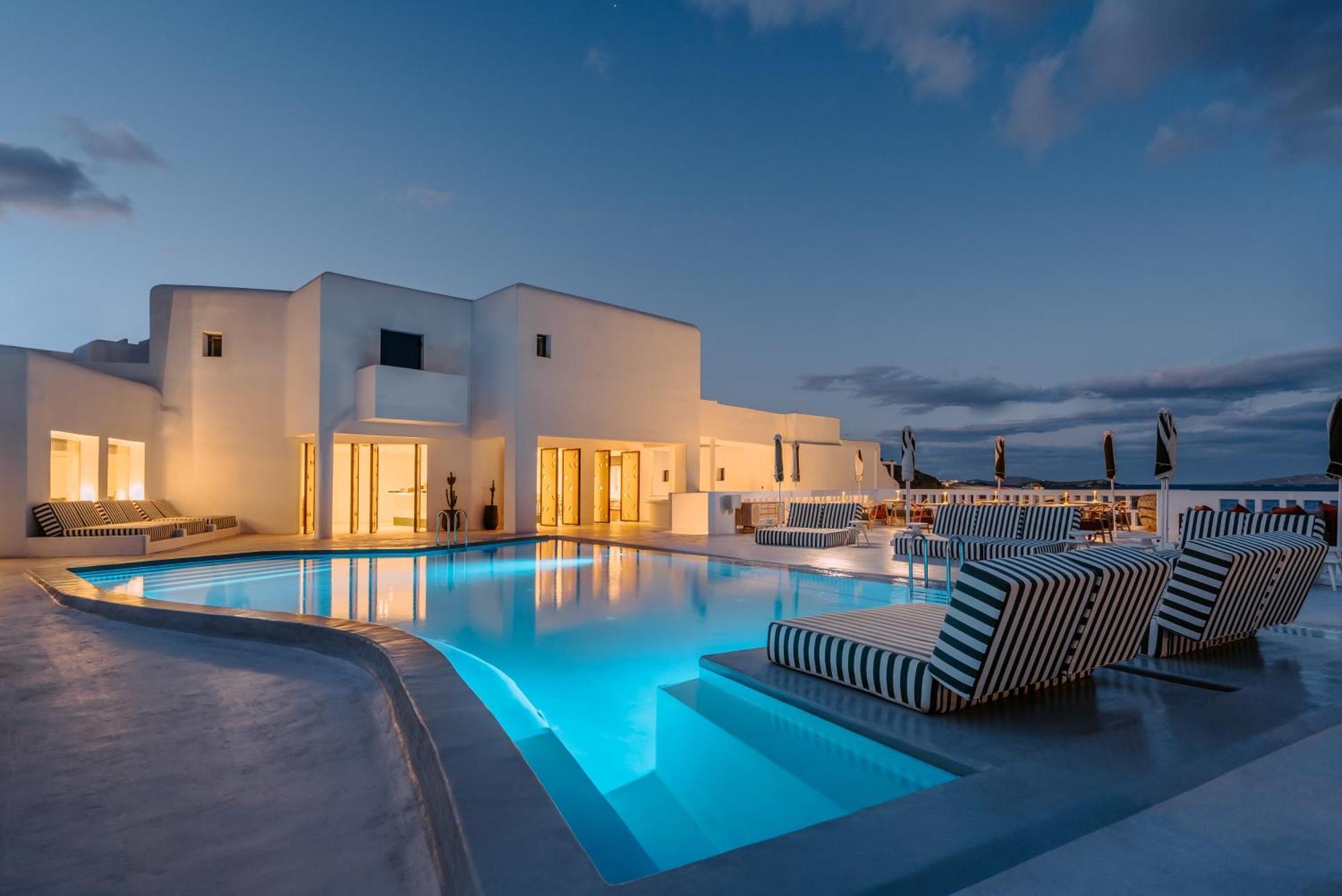 Croco Mykonos Hotell Tourlos Eksteriør bilde